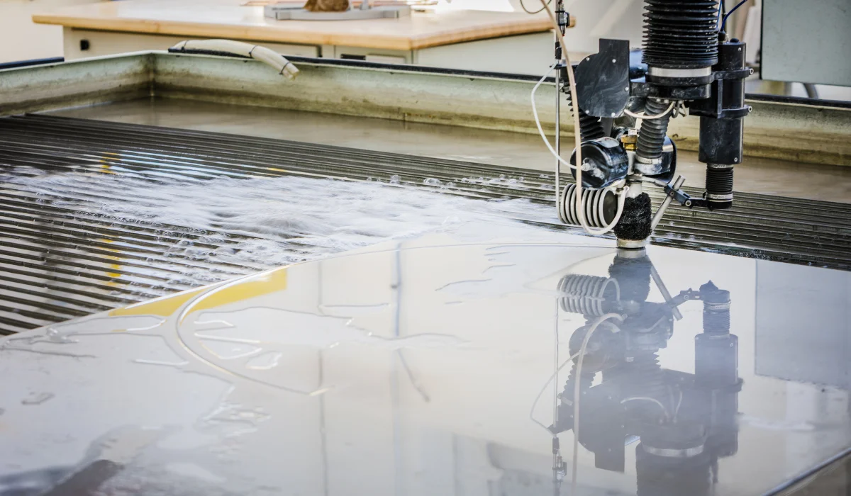 Marble Waterjet Cutting: Precision, Process, and Design Ideas