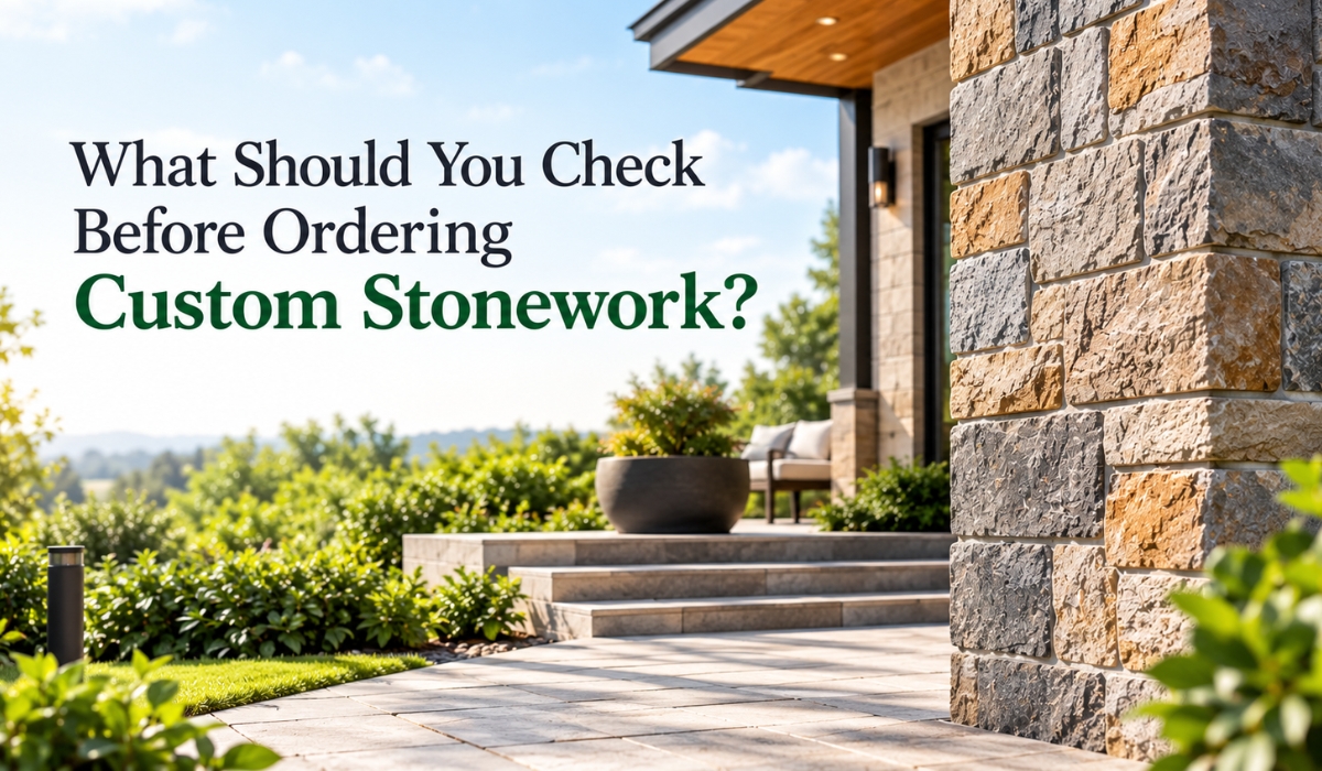 What Should You Check Before Ordering Custom Stonework?