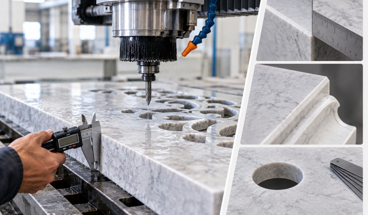 What Tolerance Should Be Allowed for CNC Stone Fabrication?
