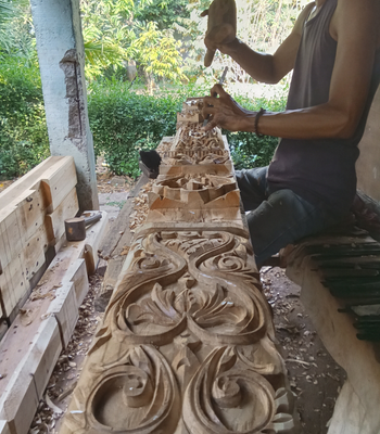 Marble stone inlay medallion design for luxury flooring